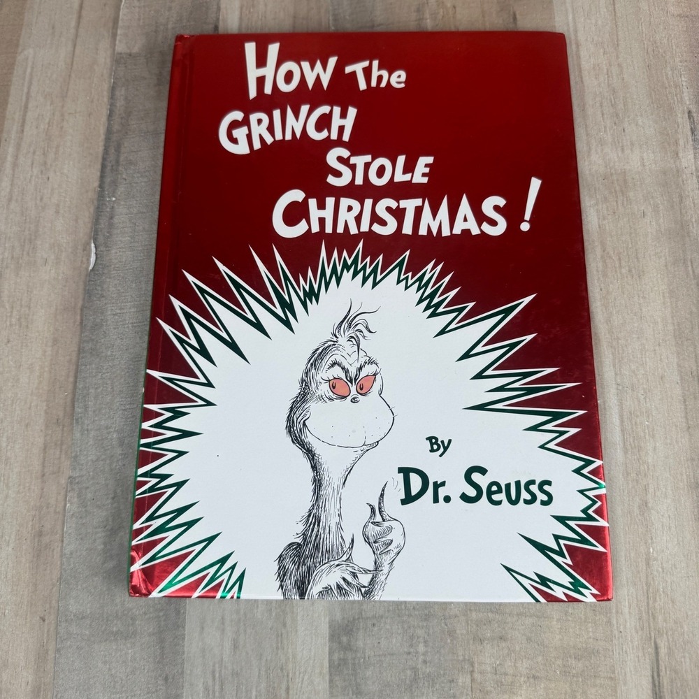 How The Grinch Stole Christmas Dr. Seuss Hardcover Book Random House Ships Fast
